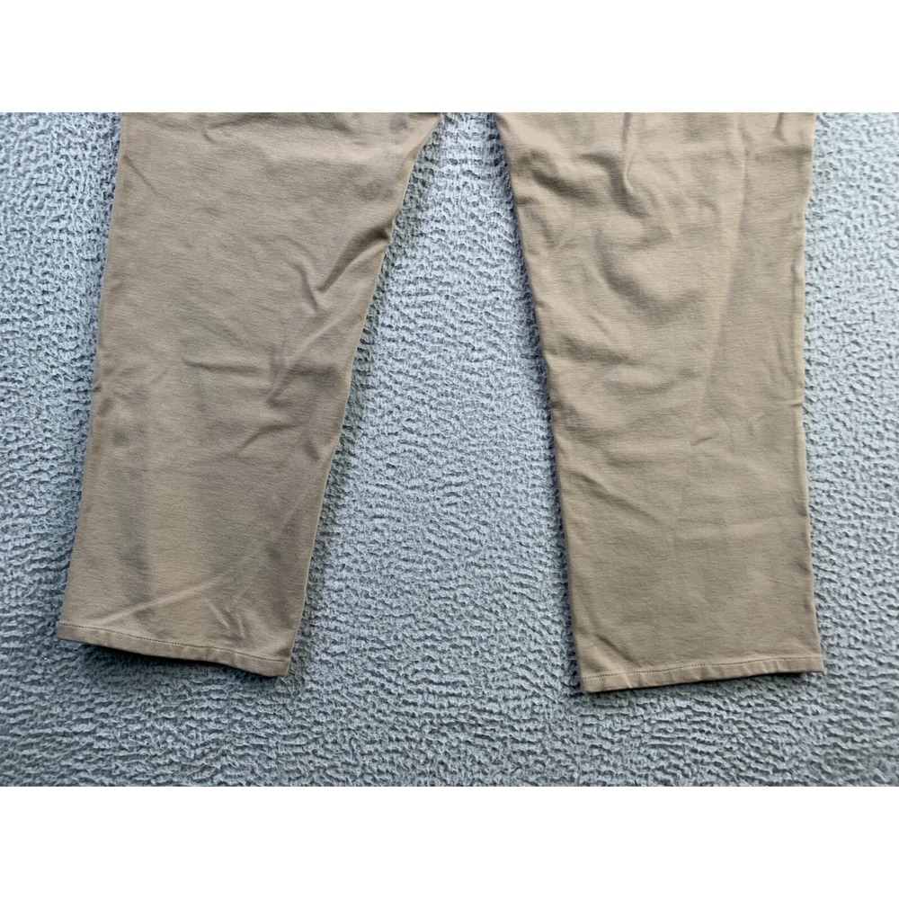 True Classic Pants Mens 40x27 Beige Soft Stretch Comfort Casual Chino - Picture 12 of 13